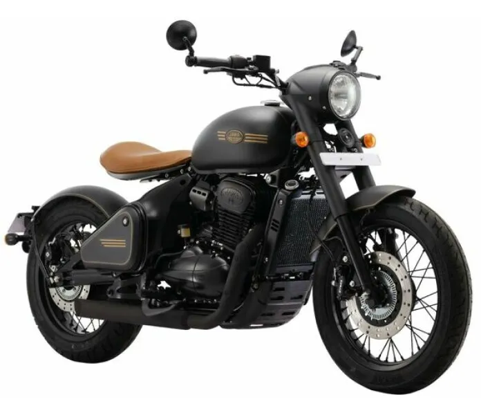 jawa perak bobber front 3 quarter view kuva