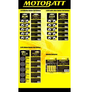 Motobatt AG4 - LR626 - 377 1.5V Alkaline battery (10pcs) kuva