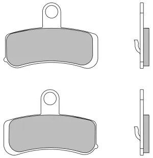 Brembo Bromsbelägg Sintered Front Road image