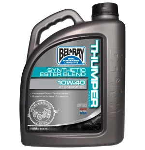 Bel-Ray Thumper Racing 10W-40 Synthetic Ester Blend 4T Engine Oil 4L kuva