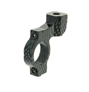 Spegel Universal fäste, Crbon-mönster, Ø 22mm styre, M8 spegel image