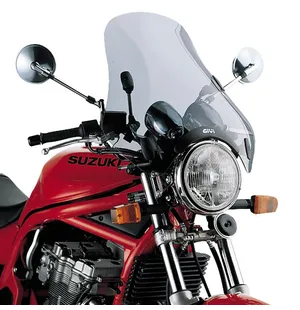 Givi Universal screen with 4 point handlebar smoked 49 x 50 cm (HxW) kuva