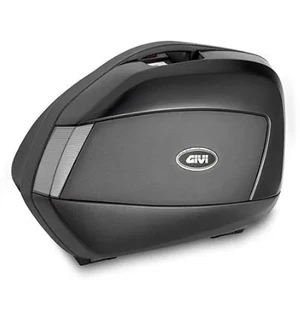 Givi V35 Tech monokey 35lt laukkupari musta sivupaneeli kirkkaat heijastimet kuva