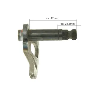 Käynnistyspolkimen aksila, 72mm, CPI- / Keeway-skootterit 2-T kuva