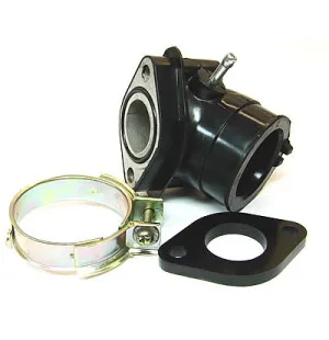 Kaasutinlaippa, sopii Ø 24mm kaasutin , Kiina-skootterit 50cc 4-T / Kymco 50cc 4 kuva