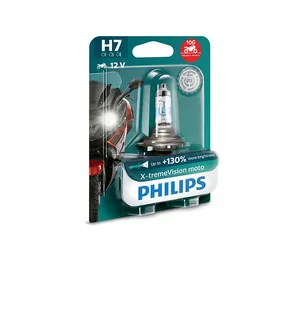 Philips Polttimo H7 RacingVision GT200 Moto 12V/55W/PX26d kuva