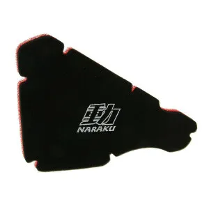 Naraku Ilmansuodatin, Double Layer, Piaggio-skootterit 2-T -98 kuva