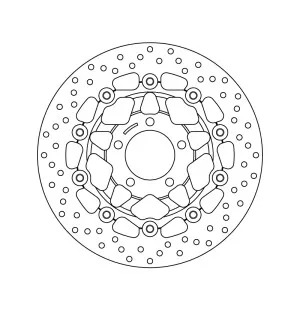 Brembo Serie Oro jarrulevy kelluva kuva