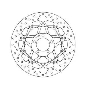 Brembo Serie Oro jarrulevy kelluva kuva