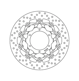 Brembo Serie Oro jarrulevy kelluva kuva
