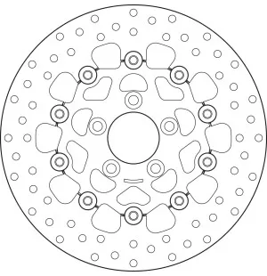 Brembo Serie Oro jarrulevy kelluva kuva