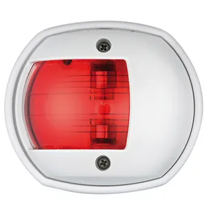 Kulkuvalo Compact 12 valkoinen - punainen kuva