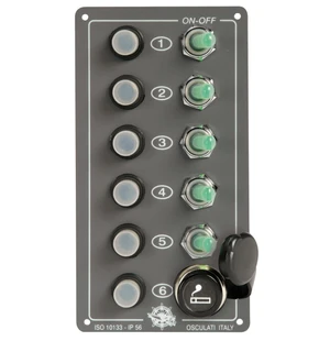 5 switches panel + lighter image