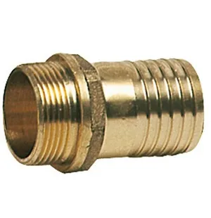 Letkuliitin uros 1" 1/2 x 38mm (messinki) kuva