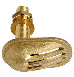 Cast brass thru hull scoop strainer 1"1/4 image