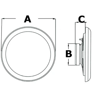 Osculati högtalare vit image