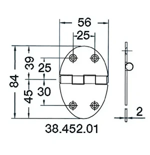Sarana 78x56mm 3mm kuva