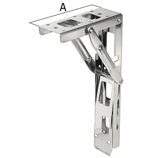Folding arm for tables/seats image