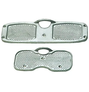 alloy transom pad 316x100 mm image