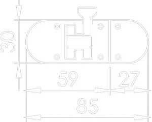 anti-vibrat. barrel bolt 85x31 image