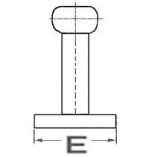 Osculati Nordik pollari RST 265mm kuva