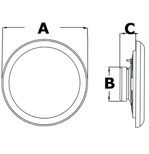 Högtalare 4'' Marin vit image