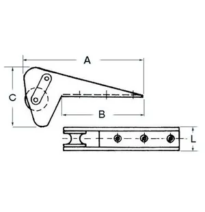 Bow roller for Bruce Trefoil image