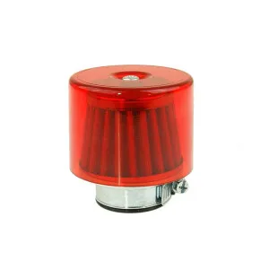 Ilmasuodatin, Air-System, Punainen, Kiinitys Ø 35mm (Ø 70mm x p. 55mm) kuva