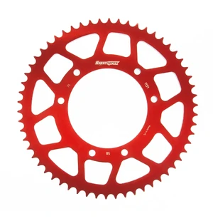 Supersprox Takaratas, Punainen, 58 hammasta (420), Ø105mm, Aprilia, Derbi, Drac kuva