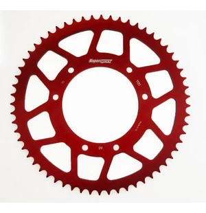 Supersprox Takaratas, Punainen, 60 hammasta (420), Ø105mm, Aprilia, Derbi, Drac kuva
