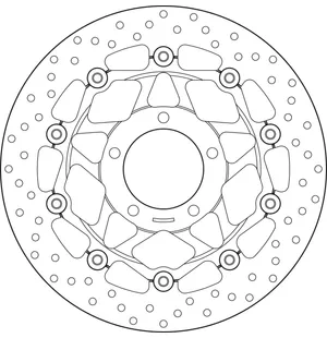 Brembo Serie Oro jarrulevy kelluva kuva