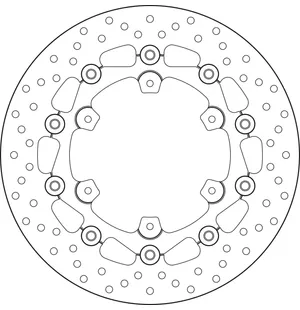 Brembo Serie Oro jarrulevy kelluva kuva