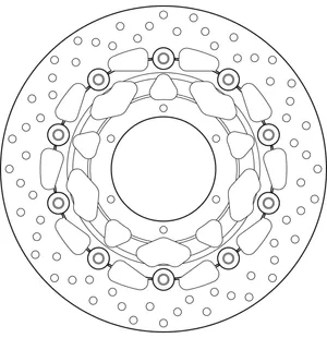 Brembo Serie Oro jarrulevy kelluva kuva