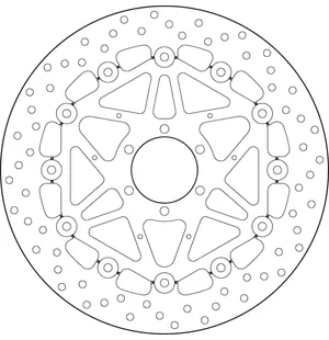 Brembo Serie Oro jarrulevy kelluva kuva