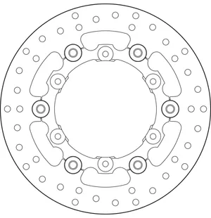Brembo Serie Oro jarrulevy kelluva kuva