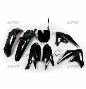 UFO Muovisarja 5-osainen Musta 001 YZ250F 19-23 YZ450F 18-22 kuva