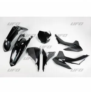 UFO Muovisarja 5-osainen Musta KTM SX/SXF125-525 13-15 kuva