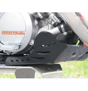 AXP Skid Plate PHD 6mm Black KTM SX125 11 / EXC125/EXC200 12-16 kuva