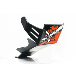 AXP Xtrem HDPE Skid Plate Black KTM/Husqvarna 4-T 16-18 kuva