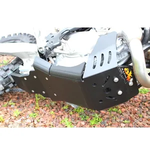 AXP Xtrem HDPE Skid Plate Black KTM 450 16-18 / Husqvarna FE450/501 16-23 kuva