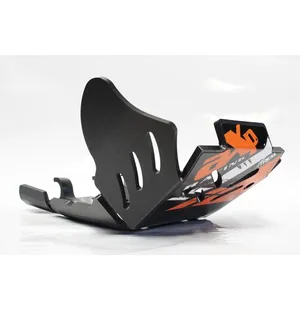 AXP Xtrem HDPE Skid Plate Black KTM EXCF250/EXCF350 17-23 kuva