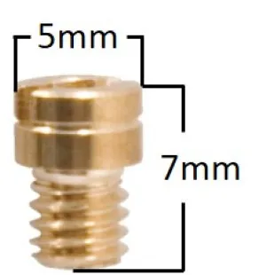 Pääsuutin, # 70 , Pyöreä, M4, Yhteensopiva: Keihin kuva