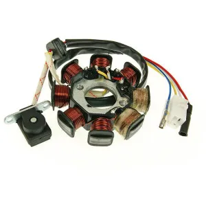 Alakäämi, Kiina-skootterit 4-T 50cc, (2+1+1) kuva