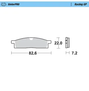 Moto-Master Jarrupalat Yamaha: YZ 80-85 93-.. YZ65 18-.. kuva