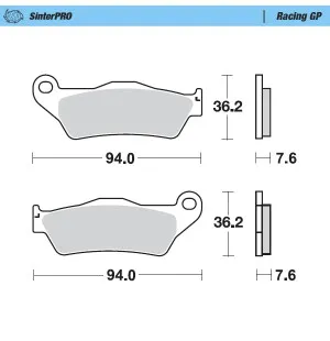 Moto-Master Jarrupalat KTM: 125-200-250-300-350-360-380-440-500 All SX Brembo kuva