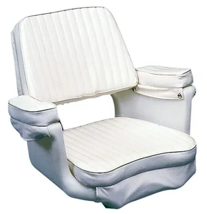 Boat seat white polyethylene kuva
