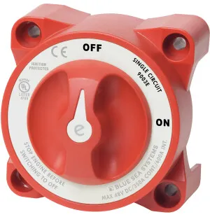 Blue Sea e Series Battery Switches 350 AMPs image