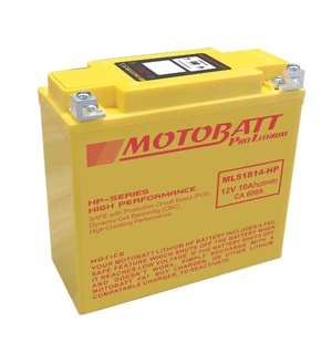 Motobatt Lithium batteri ML51814-HP image