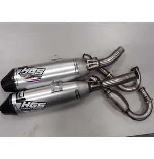 HGS Täysputkisto 4T CRF250 18-21 tupla vaimentimet kuva