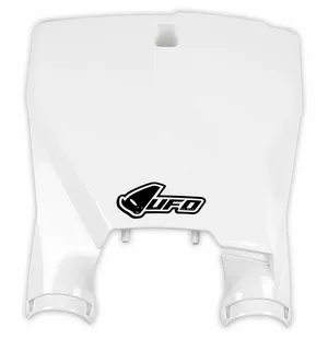 UFO Stadium Front number plate HVA TC/FC125/450 16-22 White 041 kuva